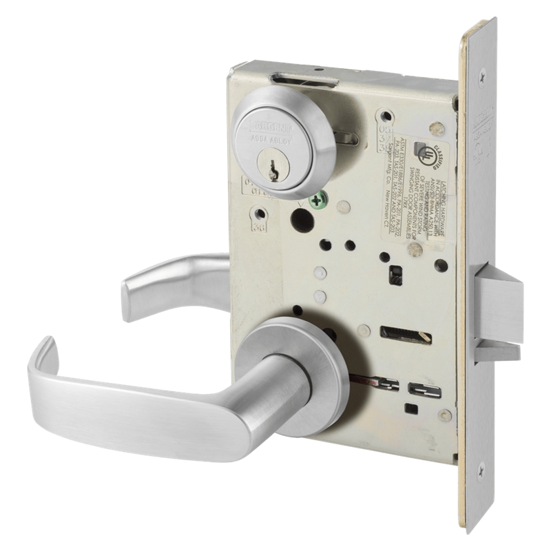 LNL - L Lever with LN Rose